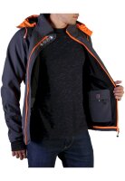Geographical Norway - Vêtements - Vestes - Tranco_man_dgrey-orange - Homme - dimgray,orange