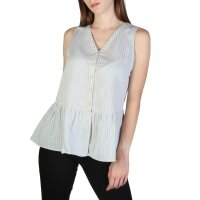 Armani Exchange - Vêtements - Chemises - 3ZYH47YNCMZ3531 - Femme - lightblue,white