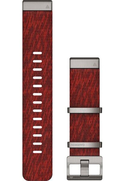 Garmin QuickFit® bracelet de remplacement 22mm nylon rouge 010-12738-22