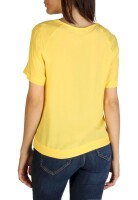 Tommy Hilfiger -BRANDS - Vêtements - T-shirts - XW0XW01059_ZCI - Femme - Jaune