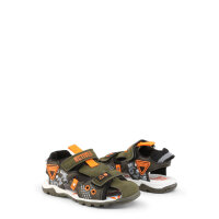 Shone - Chaussures - Sandales - 6015-032-MILITARY - Enfant - darkolivegreen,orange