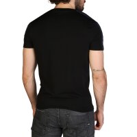 Aquascutum - Vêtements - T-shirts - QMT017M0-02 - Homme - black,saddlebrown