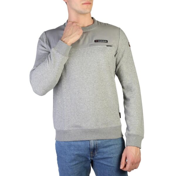 Napapijri - Bekleidung - Sweatshirts - BAMIX-NP0A4FQE1601 - Herren - gray