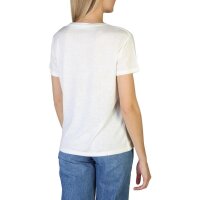 Pepe Jeans - Bekleidung - T-Shirts - CAITLIN-PL505145-WHITE - Damen - Weiß