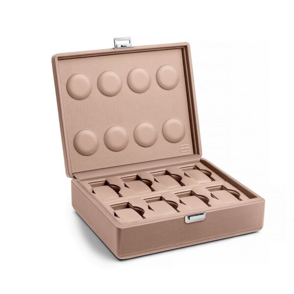 Scatola del Tempo - Valigetta 8 chestnut - Uhrenkoffer für 8 Uhren - braun