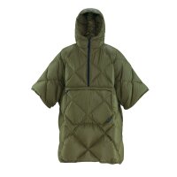 Therm-a-Rest - Honcho Poncho Down - Dark olive -...