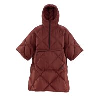 Therm-a-Rest - Honcho Poncho Down - Burgandy - Couverture...