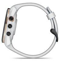 Garmin - 010-02746-10 - Approach® S70 - 42 mm - lunette en céramique noire avec bracelet en silicone blanc