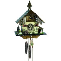 Trenkle - 1518 - Chalet-horloge murale coucou - Mouvement...