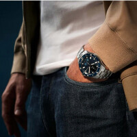 Withings - HWA10-model 7-all-in - Montre-bracelet - Hybride - Hommes - ScanWatch Nova bleu