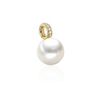 Luna-Pearls - 202.1630 - Pendentif - 750/-Or rose avec...