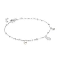 Luna-Pearls - 104.0653 - Bracelet - 750/-Or rose avec...