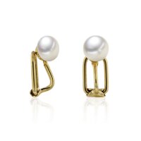 Luna-Pearls - 326.0371 - Clips doreilles - 750/-Or blanc...