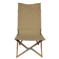 chaise de camping - Faltstohl VH L Sand - Bois de...