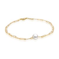 Luna-Pearls - 104.0652 - Bracelet - Femmes - 18K Or jaune...