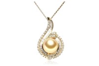 Luna-Pearls Bijoux Femme AH29-GP0008 chaîne 
