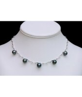 Luna-Pearls Bijoux Femme HKS140-TN0001 charbonniers 
